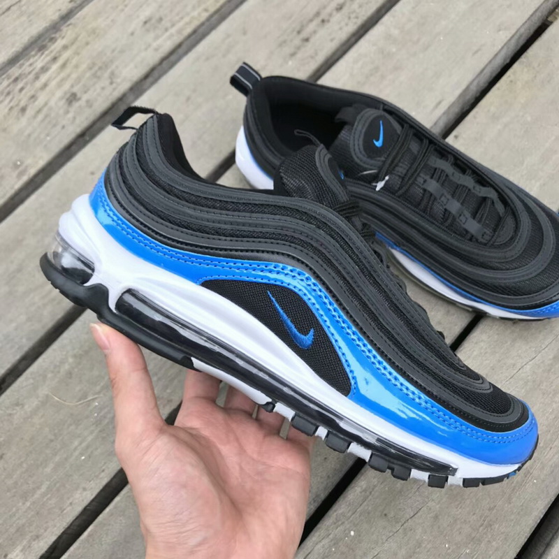 Authentic Nike Air Max 97 Black-Blue